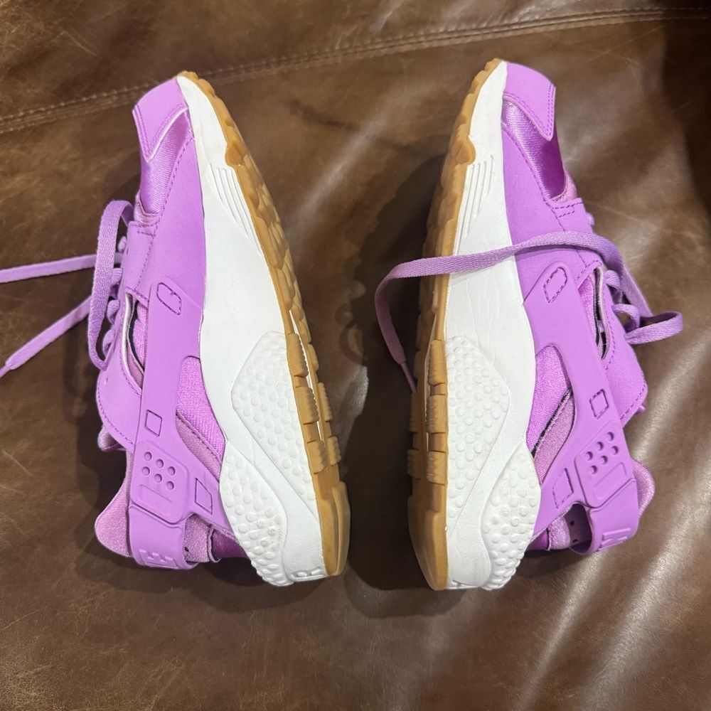 NEW NIKE Air Huarache running purple sneakers 6.5 - Picture 5 of 8